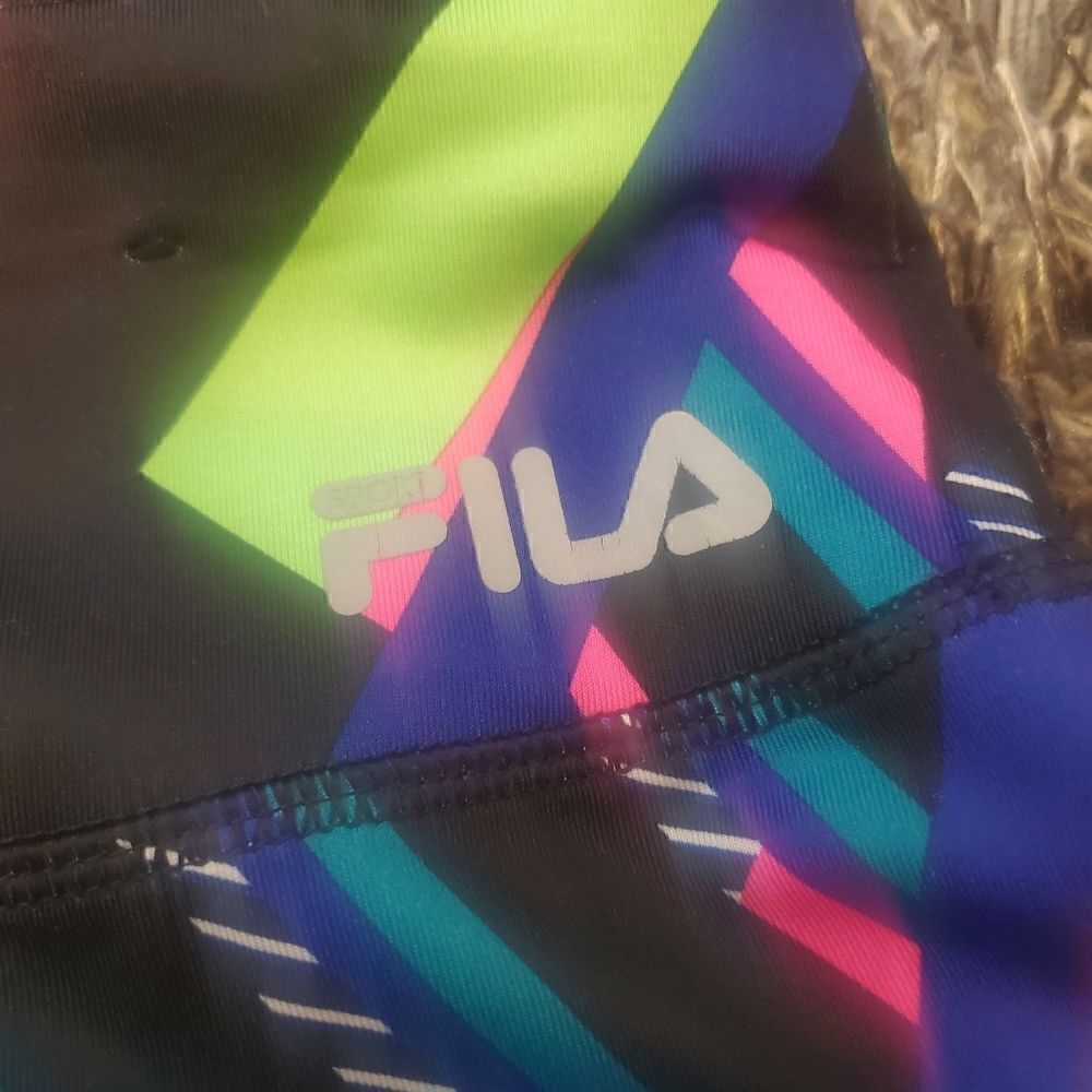 Fila Workout Tights Size M - Picture 3 of 5